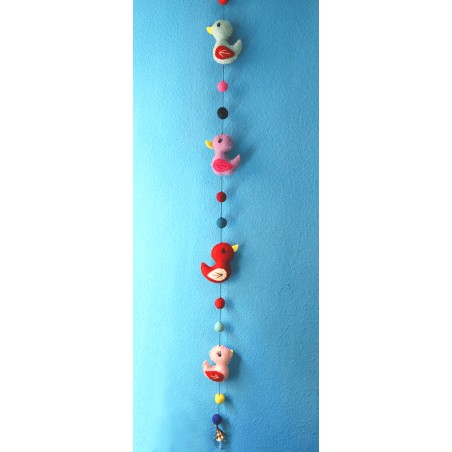 Móvil infantil Patitos, regalos originales para bebes y niños