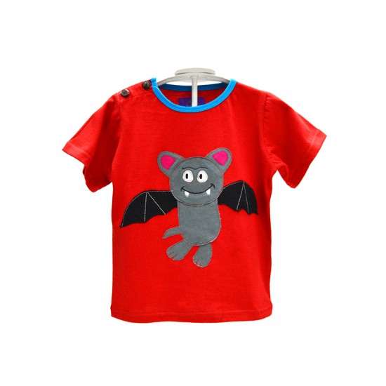 Camiseta Hippie divertida Murciélago para niños