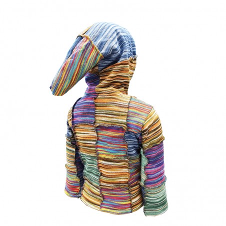Chaqueta Hippie Patchwork de hilo Infantil