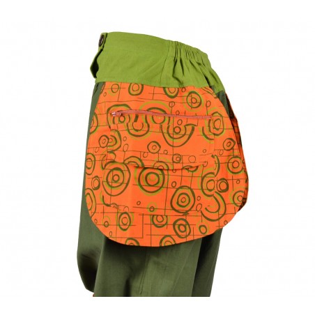 Pantalón Estampado con Riñonera