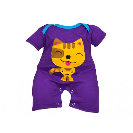 Body Bebe sin mangas divertido Gatito