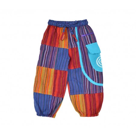 Pantalón Bombacho Patchwork Style
