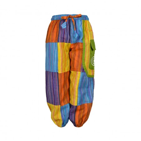 Pantalón Bombacho Patchwork Style