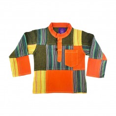 Camisa Cuello Mao Hippie... 2