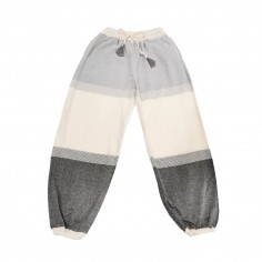 Pantalón bombacho hueso para mujer 2