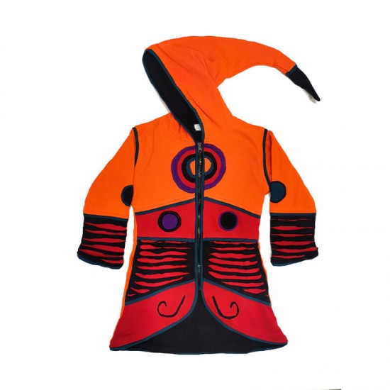 Chaqueta Abrigo larga Círculos  y...