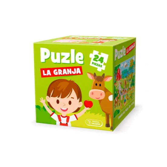 Puzzle Cubo La Granja, La Ciudad, La...