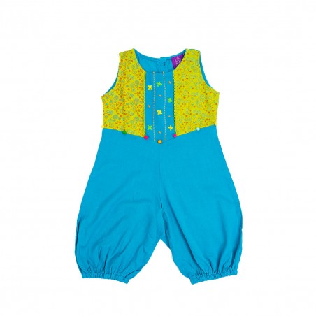 Peto para niñas con chaleco, moda hippie étnica para bebés, moda infantil, peto rosa hippie chic