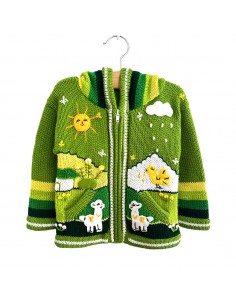 Chaqueta niño Andes Verde...