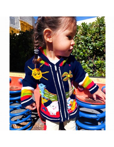 Chaquetas coloridas Andes Niños