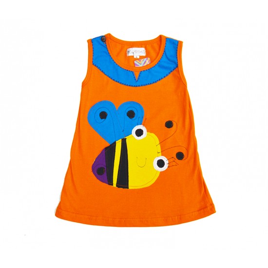 Vestido Hippie Abeja para niñas