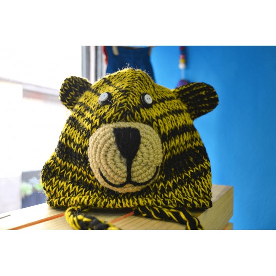 Gorro infantil de lana Osita