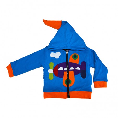 Chaqueta Hippie Avion Colorida