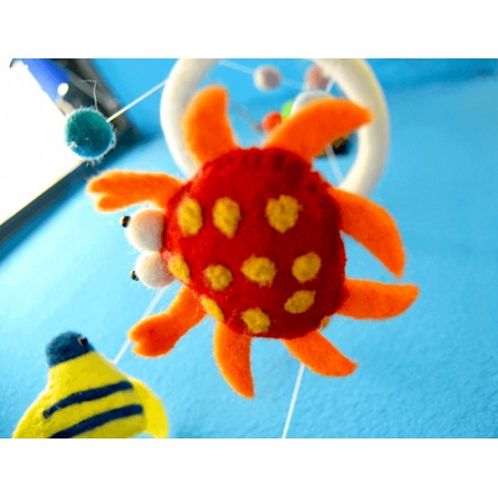 Móvil bebe carrusel del mar