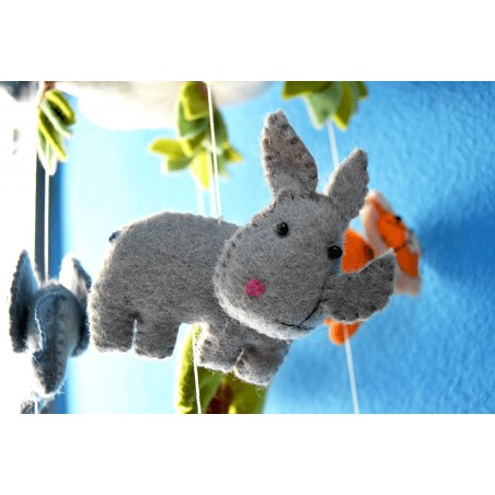 Móvil Carrusel infantil zoo