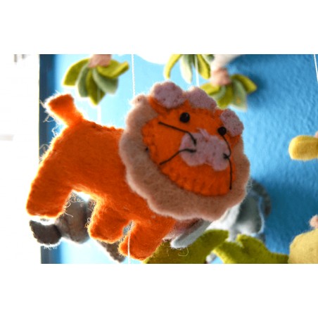 Móvil Carrusel infantil zoo